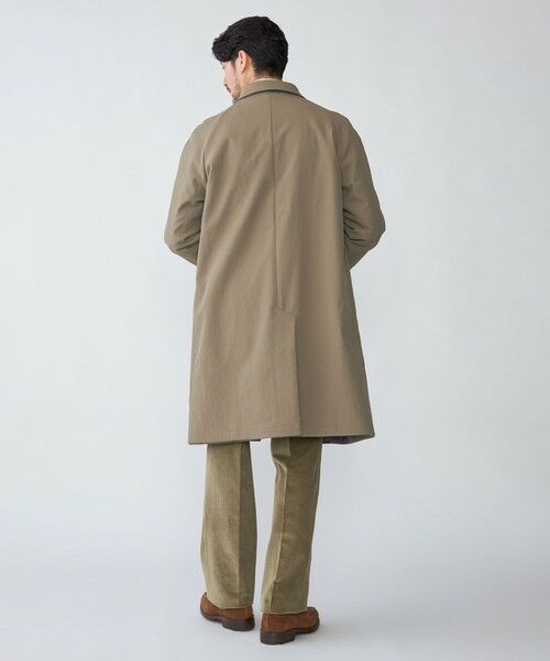 SHIPS / シップス その他アウター | SHIPS: ポリエステル/ウール ヘリンボーンツイード リバーシブル ステンカラー コート | 詳細9