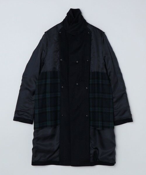 SHIPS / シップス その他アウター | SHIPS: ネイビー ウール ビーバー ステンカラー コート | 詳細14