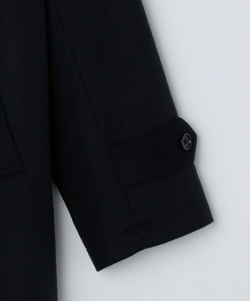 SHIPS / シップス その他アウター | SHIPS: ネイビー ウール ビーバー ステンカラー コート | 詳細17