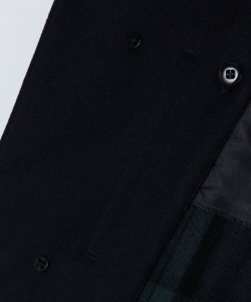 SHIPS / シップス その他アウター | SHIPS: ネイビー ウール ビーバー ステンカラー コート | 詳細22