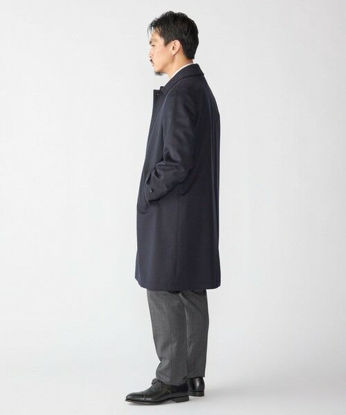 SHIPS / シップス その他アウター | SHIPS: ネイビー ウール ビーバー ステンカラー コート | 詳細9