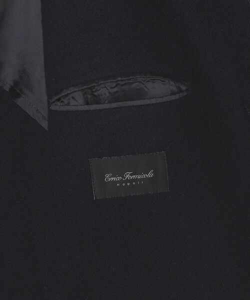 SHIPS / シップス その他アウター | 【 SHIPS別注】Errico Formicola: ヘリンボーン ウール ステンカラー コート | 詳細10