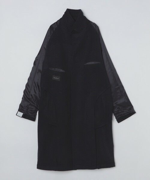 SHIPS / シップス その他アウター | 【 SHIPS別注】Errico Formicola: ヘリンボーン ウール ステンカラー コート | 詳細3