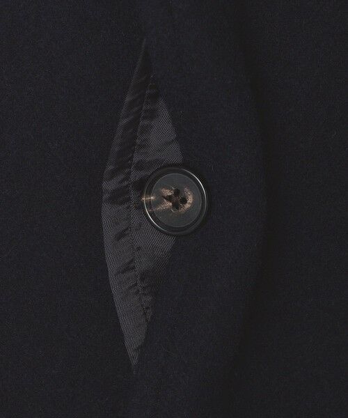 SHIPS / シップス その他アウター | 【 SHIPS別注】Errico Formicola: ヘリンボーン ウール ステンカラー コート | 詳細7