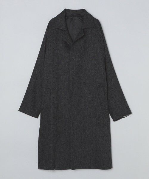 SHIPS / シップス その他アウター | 【 SHIPS別注】Errico Formicola: ヘリンボーン ツイード ステンカラーコート | 詳細1