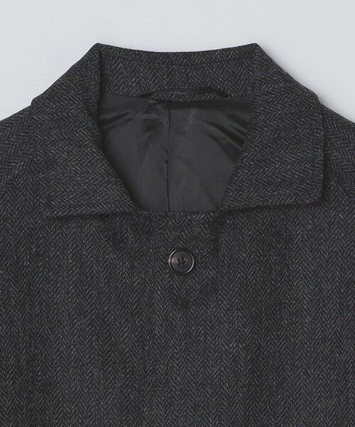 SHIPS / シップス その他アウター | 【 SHIPS別注】Errico Formicola: ヘリンボーン ツイード ステンカラーコート | 詳細6