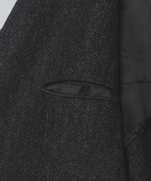 SHIPS / シップス その他アウター | 【 SHIPS別注】Errico Formicola: ヘリンボーン ツイード ステンカラーコート | 詳細9