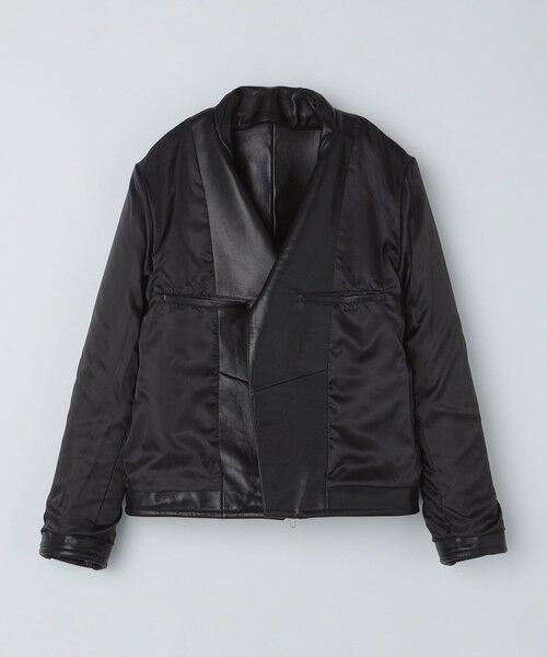 SHIPS / シップス レザーブルゾン・ジャケット | SHIPS: ラムレザー ダブル ライダースジャケット | 詳細25