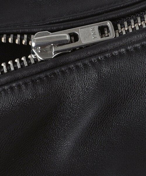 SHIPS / シップス レザーブルゾン・ジャケット | SHIPS: ラムレザー ダブル ライダースジャケット | 詳細27