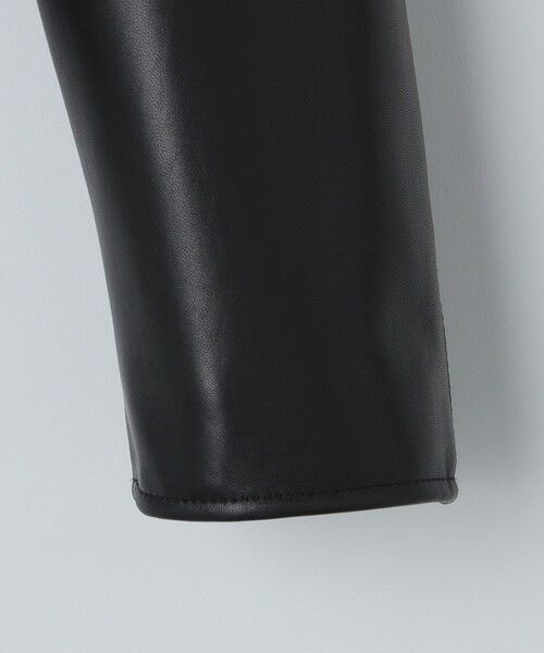 SHIPS / シップス レザーブルゾン・ジャケット | SHIPS: ラムレザー シングル ライダース ジャケット | 詳細15