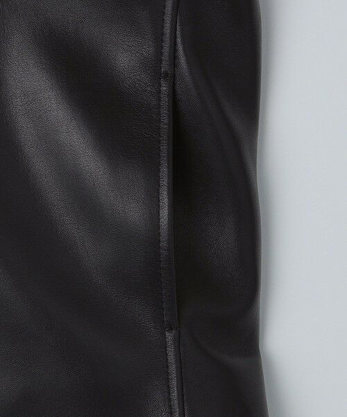 SHIPS / シップス レザーブルゾン・ジャケット | SHIPS: ラムレザー シングル ライダース ジャケット | 詳細17