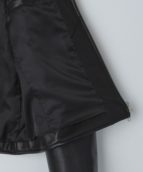 SHIPS / シップス レザーブルゾン・ジャケット | SHIPS: ラムレザー シングル ライダース ジャケット | 詳細19