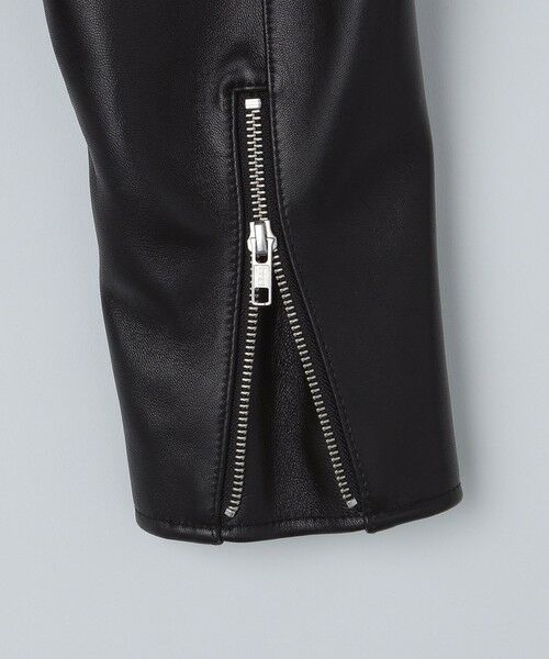 SHIPS / シップス レザーブルゾン・ジャケット | SHIPS: ラムレザー シングル ライダース ジャケット | 詳細23