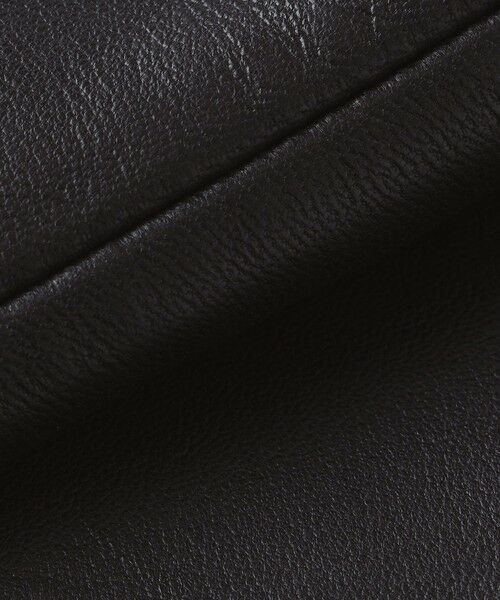 SHIPS / シップス レザーブルゾン・ジャケット | SHIPS: ラムレザー シングル ライダース ジャケット | 詳細26