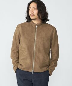 SHIPS / シップス その他アウター | SHIPS: ポリエステル フェイクスエード シングル ライダース