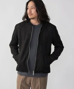 SHIPS / シップス その他アウター | SHIPS: ポリエステル フェイクスエード シングル ライダース