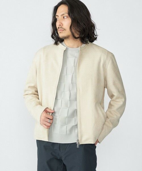 SHIPS / シップス その他アウター | SHIPS: ポリエステル フェイクスエード シングル ライダース | 詳細2