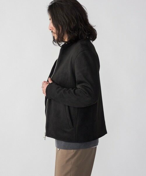 SHIPS / シップス その他アウター | SHIPS: ポリエステル フェイクスエード シングル ライダース | 詳細28