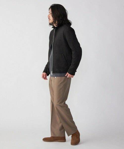 SHIPS / シップス その他アウター | SHIPS: ポリエステル フェイクスエード シングル ライダース | 詳細24