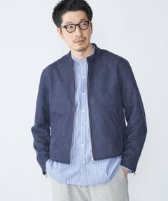 SHIPS / シップス その他アウター | SHIPS: ポリエステル フェイク スエード シングル ライダース