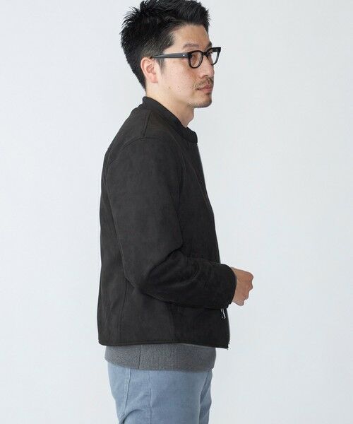 SHIPS / シップス その他アウター | SHIPS: ポリエステル フェイク スエード シングル ライダース | 詳細12