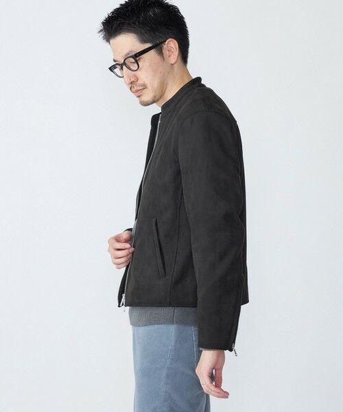 SHIPS / シップス その他アウター | SHIPS: ポリエステル フェイク スエード シングル ライダース | 詳細10