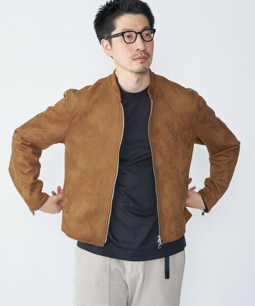 SHIPS / シップス その他アウター | SHIPS: ポリエステル フェイク スエード シングル ライダース | 詳細16