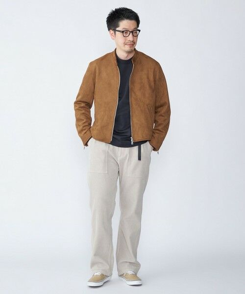 SHIPS / シップス その他アウター | SHIPS: ポリエステル フェイク スエード シングル ライダース | 詳細15