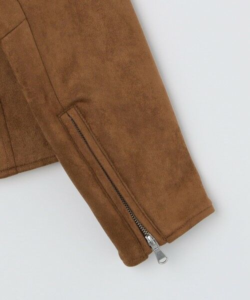 SHIPS / シップス その他アウター | SHIPS: ポリエステル フェイク スエード シングル ライダース | 詳細24