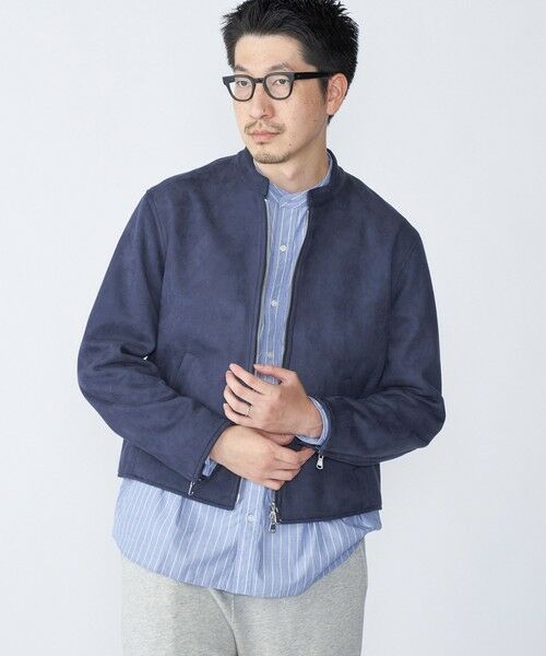 SHIPS / シップス その他アウター | SHIPS: ポリエステル フェイク スエード シングル ライダース | 詳細29