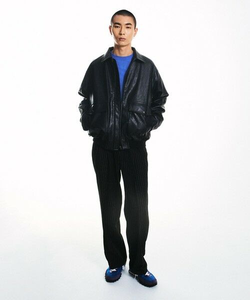 SHIPS / シップス その他アウター | City Ambient Products: 合成皮革 ショート ジップ ブルゾン | 詳細9