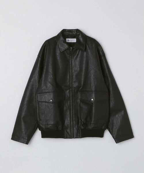 SHIPS / シップス その他アウター | City Ambient Products: 合成皮革 ショート ジップ ブルゾン | 詳細14