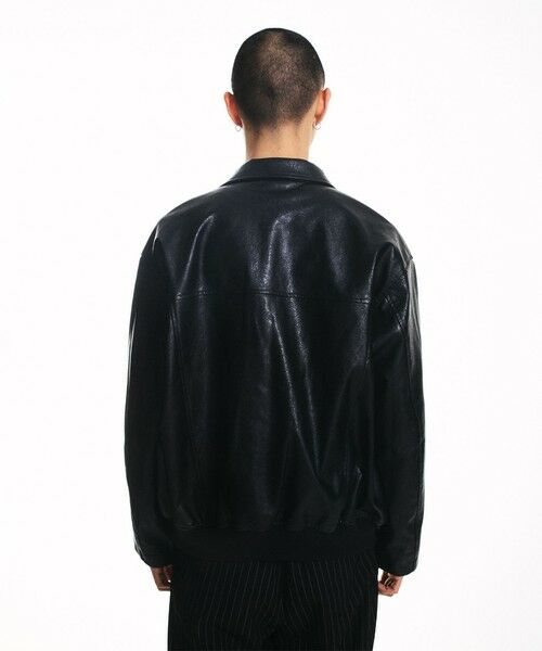 SHIPS / シップス その他アウター | City Ambient Products: 合成皮革 ショート ジップ ブルゾン | 詳細7
