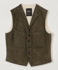 SHIPS / シップス その他アウター | 【SHIPS別注】CINQUANTA: スウェード ラペル ベスト