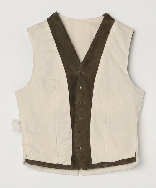 SHIPS / シップス その他アウター | 【SHIPS別注】CINQUANTA: スウェード ラペル ベスト | 詳細4
