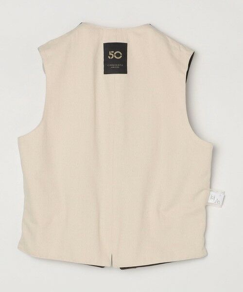 SHIPS / シップス その他アウター | 【SHIPS別注】CINQUANTA: スウェード ラペル ベスト | 詳細5