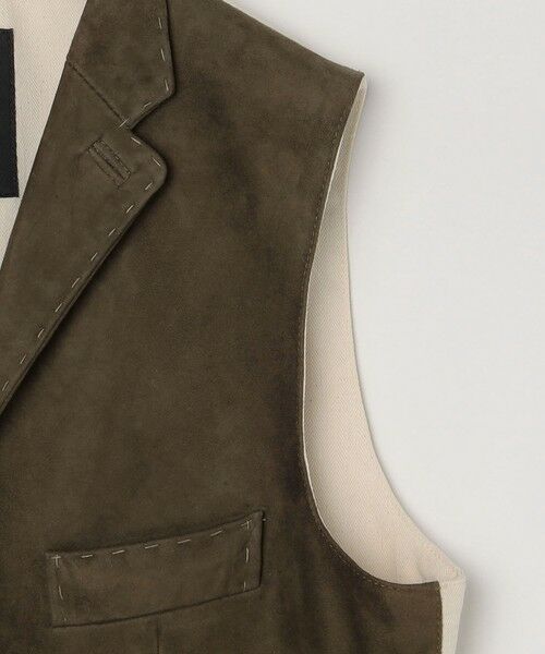 SHIPS / シップス その他アウター | 【SHIPS別注】CINQUANTA: スウェード ラペル ベスト | 詳細7