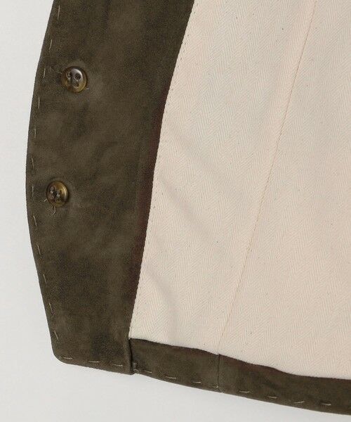 SHIPS / シップス その他アウター | 【SHIPS別注】CINQUANTA: スウェード ラペル ベスト | 詳細8