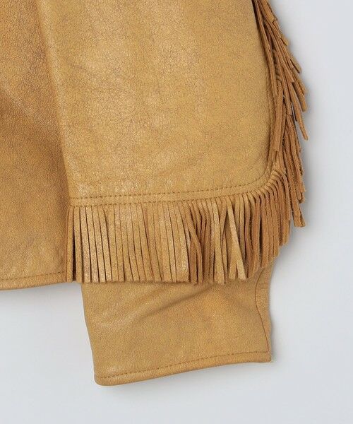 SHIPS / シップス その他アウター | WYTHE NEW YORK: Mustang Fringe Leather Jacket | 詳細6