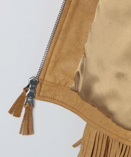 SHIPS / シップス その他アウター | WYTHE NEW YORK: Mustang Fringe Leather Jacket | 詳細8
