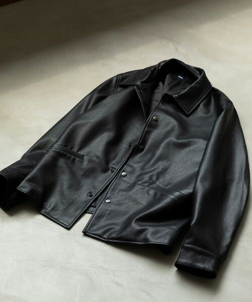 SHIPS / シップス その他アウター | SHIPS: 合成皮革 コーチ ブルゾン | 詳細1