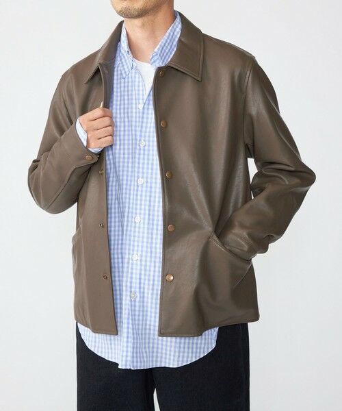 SHIPS / シップス その他アウター | SHIPS: 合成皮革 コーチ ブルゾン | 詳細18