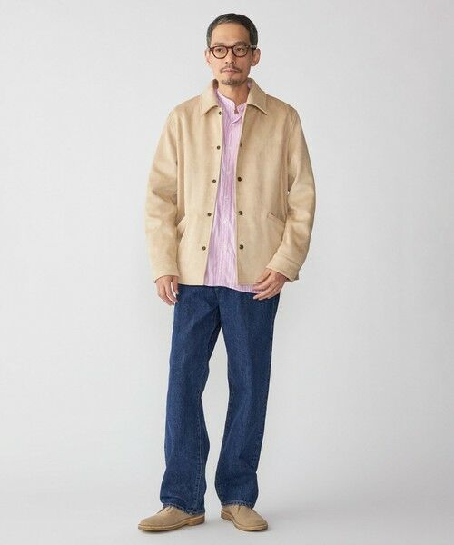 SHIPS / シップス その他アウター | SHIPS: ポリエステル フェイク スエード コーチ ブルゾン | 詳細1