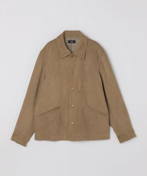 SHIPS / シップス その他アウター | SHIPS: ポリエステル フェイク スエード コーチ ブルゾン | 詳細5