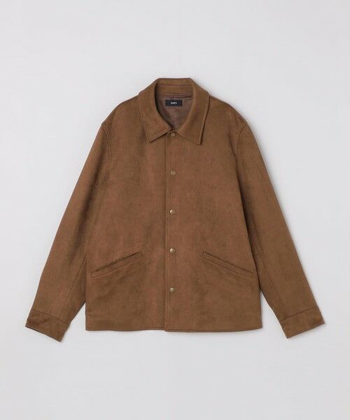 SHIPS / シップス その他アウター | SHIPS: ポリエステル フェイク スエード コーチ ブルゾン | 詳細13