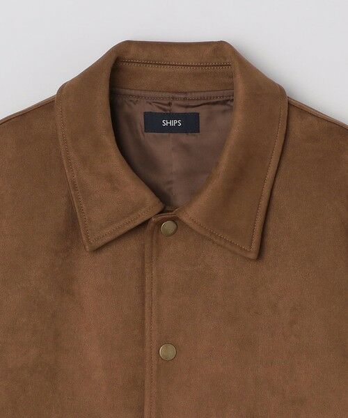 SHIPS / シップス その他アウター | SHIPS: ポリエステル フェイク スエード コーチ ブルゾン | 詳細17