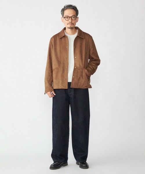 SHIPS / シップス その他アウター | SHIPS: ポリエステル フェイク スエード コーチ ブルゾン | 詳細5