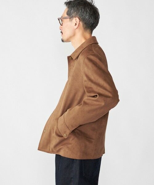 SHIPS / シップス その他アウター | SHIPS: ポリエステル フェイク スエード コーチ ブルゾン | 詳細10