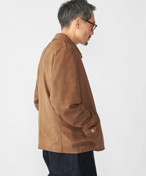 SHIPS / シップス その他アウター | SHIPS: ポリエステル フェイク スエード コーチ ブルゾン | 詳細12