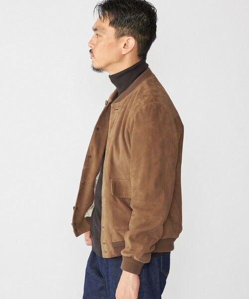 SHIPS / シップス その他アウター | 【SHIPS別注】CINQUANTA: スエード ブルゾン | 詳細1